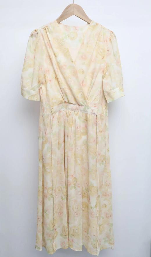 LPIUTY品牌直发！夏日梵高·梦幻玫瑰晕染连衣裙 C148271 商品图11