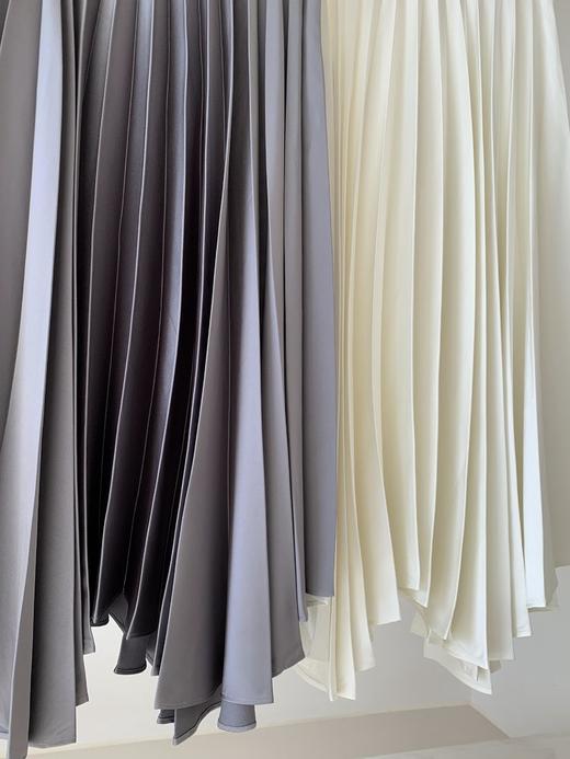 【高品质私服】【CC流光缎面扇形不规则百褶裙】柔和靓丽 视觉上倍感高级G0836-CC【无标出货 介意慎拍】 商品图13