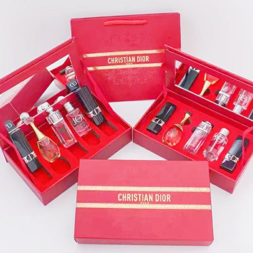 【年终限时大促】【保税仓直发·全球购】Dior/迪奥蛇年限量版口红香水小样五件套720丝绒1.5g 真我香水5ml魅惑香水5ml悦之欢香水5ml#999丝绒1.5g 商品图3