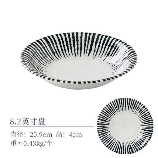 日用 千段十草8.2英寸盘 商品图0