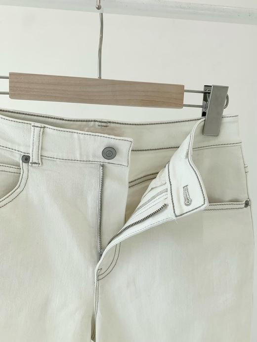 【高品质私服】【IC超弹斜纹牛仔阔腿牛仔裤】版型利落又有量感百搭遮胯又显瘦G0971-CC【无标出货 介意慎拍】 商品图12