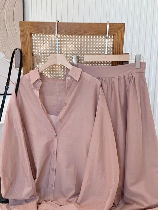 【高品质私服】【IC棉丝柯根衬衫+衬衫裙】线条流畅，使得整体造型大气时尚G1416/G1415-CC【无标出货 介意慎拍】 商品图9