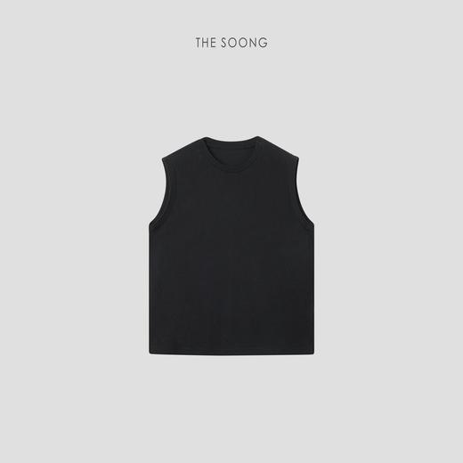 THESOONG"万能小坎肩"极简干爽透气肌理感圆领坎肩背心上衣HWBX7248 商品图3