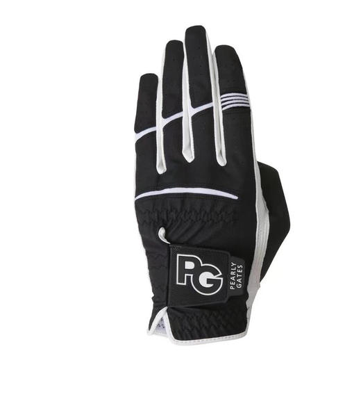 正品韩单PG男款小羊皮高尔夫手套，黑白两色，尺码黑色22-25 白色22
韩国售价106200韩元 商品图1