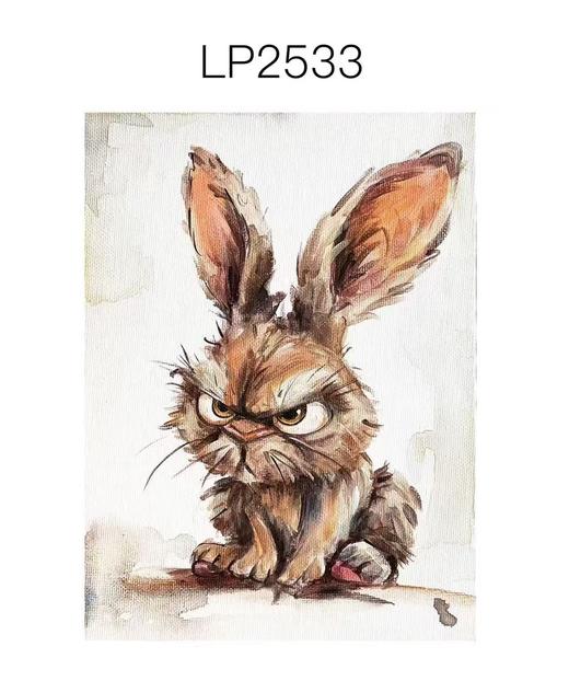 Edyta《愤怒黄兔》原作 商品图0