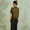 【兰韵金纹】【香云纱】乔万尼新品2025宽松真丝复古上衣ED2C456 商品缩略图4