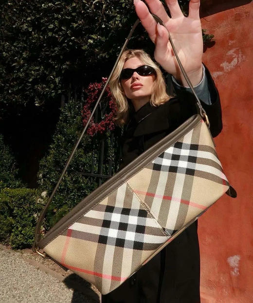 现货 THS-无 B家 客供料经典格纹mini包 2色 CQ1404 商品图2