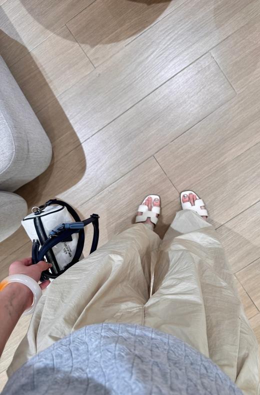 纯皮爱玛经典H高跟凉鞋鞋拖巨百搭 商品图7