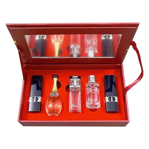 【年终限时大促】【保税仓直发·全球购】Dior/迪奥蛇年限量版口红香水小样五件套720丝绒1.5g 真我香水5ml魅惑香水5ml悦之欢香水5ml#999丝绒1.5g 商品图4