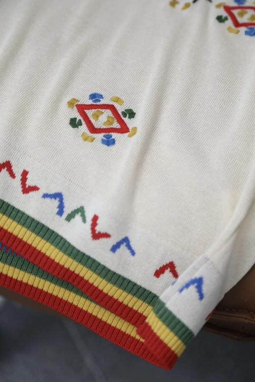 LPIUTY品牌直发！老钱风精致刺绣短袖 C067810 商品图4