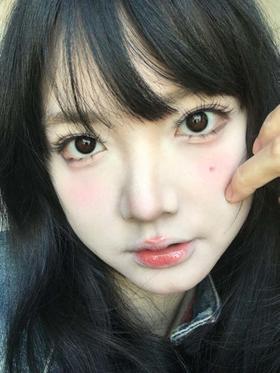 bariecat日抛 夜光黑环 直径14.0mm着色13.3mm