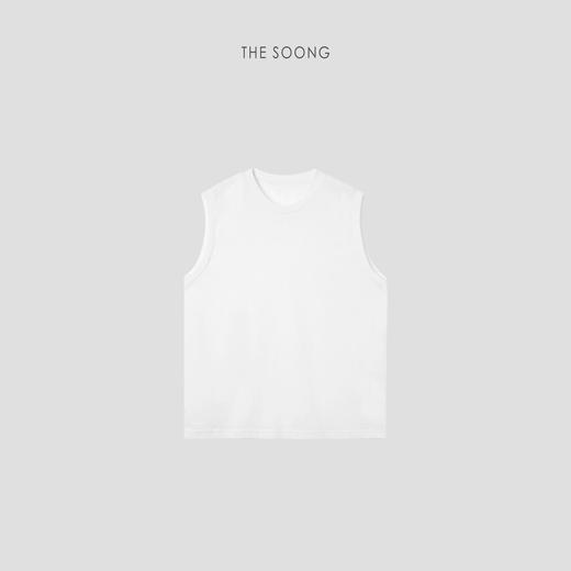 THESOONG"万能小坎肩"极简干爽透气肌理感圆领坎肩背心上衣HWBX7248 商品图2