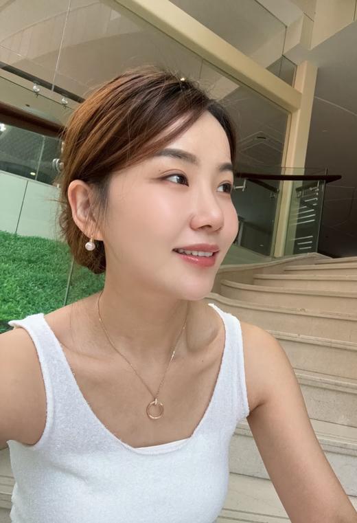 美翻了镀18K金卡地同款满钻钉子项链 商品图3