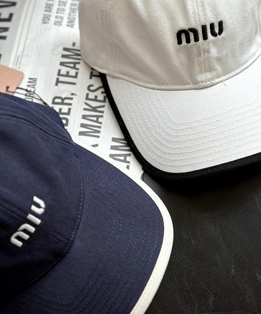 现货 THS-无  缪家 精致感棒球帽 拼色棒球帽 2色 CN204 商品图4