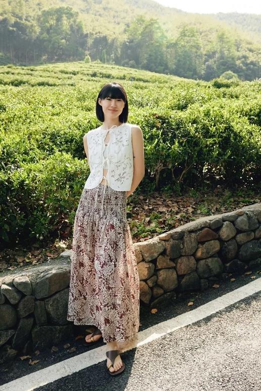 【高品质私服】【ED波嬉风碎花半裙】透气性好触感柔软光滑，高级感拉满G1419-CC【无标出货 介意慎拍】 商品图2