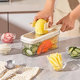 摩登主妇擦丝器多功能切菜神器厨房切丝切片家用黄瓜土豆丝刨丝器