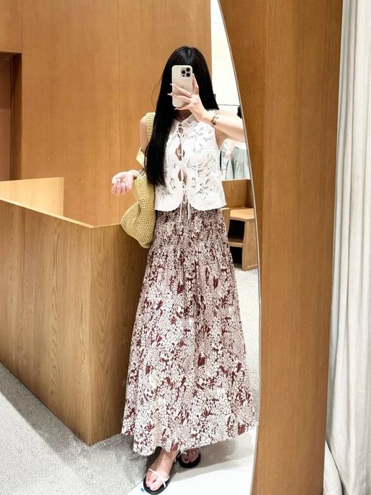 【高品质私服】【ED波嬉风碎花半裙】透气性好触感柔软光滑，高级感拉满G1419-CC【无标出货 介意慎拍】 商品图0