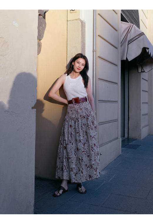 【高品质私服】【ED波嬉风碎花半裙】透气性好触感柔软光滑，高级感拉满G1419-CC【无标出货 介意慎拍】 商品图9