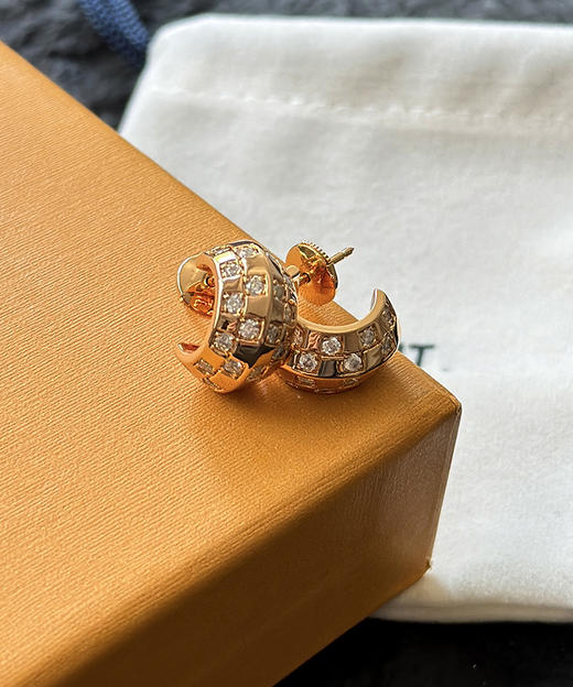 现货 THS-无 驴家 棋盘格珠宝系列饰品Damier 图案项链 耳饰 4色 CU1308 商品图10