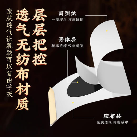 【超值5盒装！送穴位图】南京同仁堂三伏贴 冬病夏治 三伏养身 温灸呵护 古法草本制作 30贴/盒 商品图2