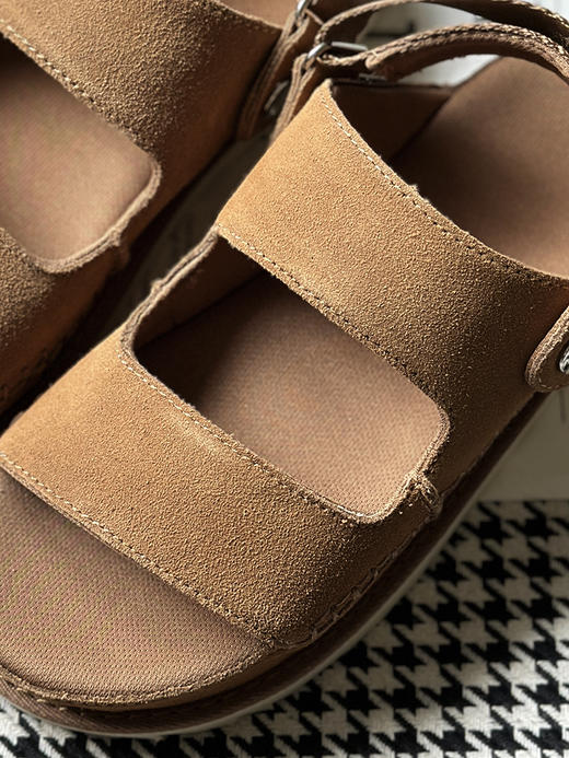 现货 THS-无 ug家 女士 反绒牛皮 一脚蹬一鞋两穿凉鞋 2色 BZ1245 商品图8