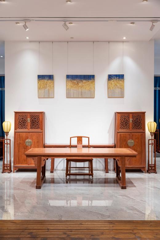 红桥红  家具严选  缅甸花梨（大果紫檀）【书房搭配】 商品图0