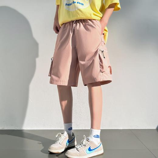 【冰丝工装短裤】夏季情侣新款 潮牌宽松潮牌薄款阔腿运动休闲五分裤  商品图13