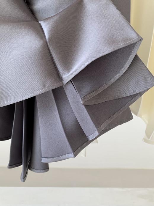 【高品质私服】【CC流光缎面扇形不规则百褶裙】柔和靓丽 视觉上倍感高级G0836-CC【无标出货 介意慎拍】 商品图14