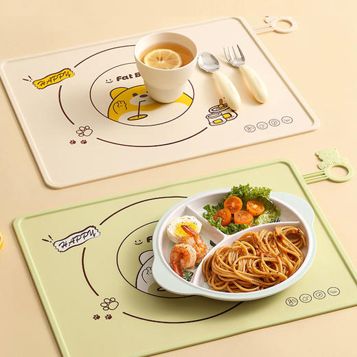摩登主妇硅胶隔热垫餐桌防烫垫小学生专用防烫耐高温餐桌垫砂锅垫 商品图0