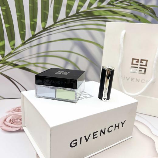 【买一送一】Givenchy/纪梵希散粉1号4*2.5G正装 赠：纪梵希小羊皮口红 3.4G正装（#333#306#N37） 含礼盒礼袋 商品图2