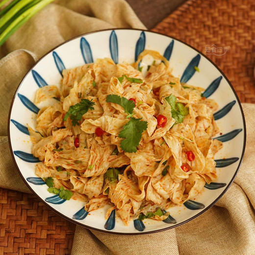 川七婆富硒山药手工豆皮 传统自然晾晒 肉质厚实有嚼劲 商品图2