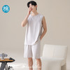 夏季男士纯棉背心睡衣 可外穿休闲家居背心短裤家居服套装 商品缩略图0