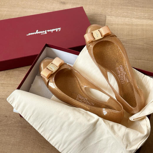 淡淡果香菲拉格mu家果冻凉鞋单鞋 商品图10