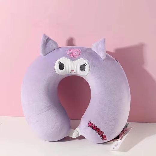 【草莓熊系列记忆棉U枕】护颈枕卡通U型枕记忆棉礼品家居刺绣慢回弹旅行午睡枕头。ry 商品图6
