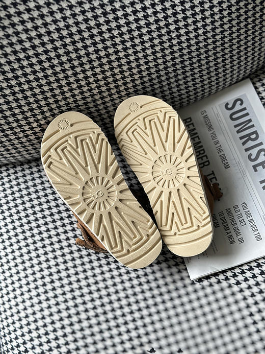 现货 THS-无 ug家 女士 反绒牛皮 一脚蹬一鞋两穿凉鞋 2色 BZ1245 商品图12