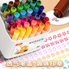 🎨宝宝的涂色神器！真彩24色可水洗水彩笔🌈趣味印章+手提包装，安全又好玩，创意绘画从这里开始！✨彩色水溶性宝宝用涂色美术绘画 商品缩略图3