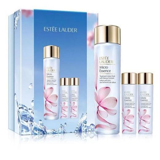 【年终限时大促】【保税仓直发·全球购】雅诗兰黛经典樱花原生液微精华水保湿礼盒200ml100ml*2 商品图6