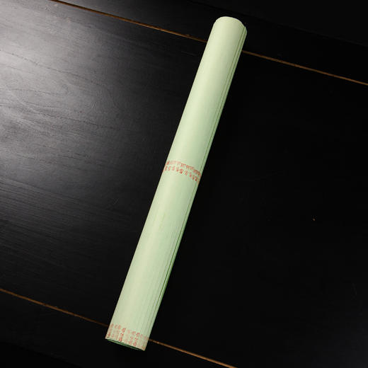 70-80年代西武荣宝斋雨雪冷金笺(单张销售，鲜绿色) 商品图2