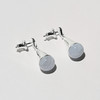 含晖·水滴系列耳坠 亮面银-天然蓝玛瑙 商品缩略图8