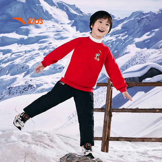 安踏儿童套头衫男小童综训系列中国冰雪针织套头衫352449714 商品图2