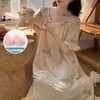 【每一天都是元气满满的少女】带胸垫睡裙夏季甜美公主风薄款云朵棉短袖少女睡衣裙家居服可外穿。ry 商品缩略图1