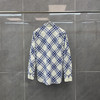 Burberry博柏利 FW23 格纹翻领单排扣长袖衬衫9（BG） 商品缩略图1