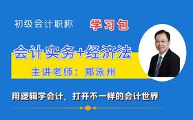 初级会计实务学习包（2本精讲2本习题）