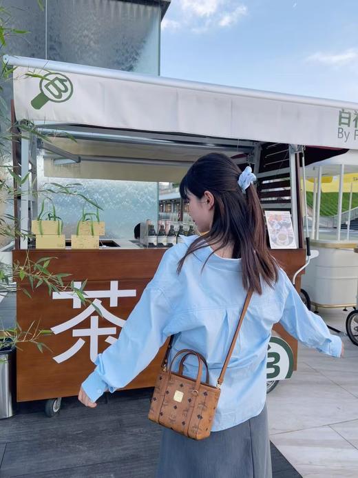 McmToni Visetos X-mini 托特包 超迷你（UB*CB） 商品图10