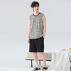 夏季男士纯棉背心睡衣 可外穿休闲家居背心短裤家居服套装 商品缩略图3