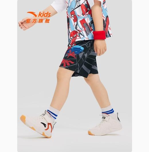 【超值】蜘蛛侠联名款|安踏宝宝短裤儿童五分裤夏季新款小童休闲裤子352439703 商品图1