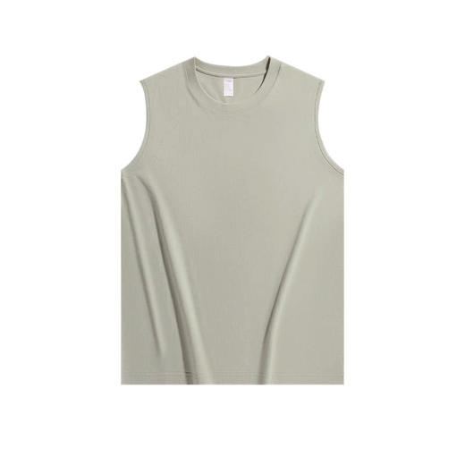 【重磅260g纯棉坎肩背心】夏季ins潮牌 美式vibe纯色运动无袖t恤汗衫 男 商品图9