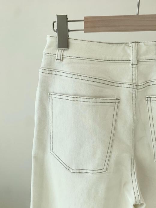 【高品质私服】【IC超弹斜纹牛仔阔腿牛仔裤】版型利落又有量感百搭遮胯又显瘦G0971-CC【无标出货 介意慎拍】 商品图13