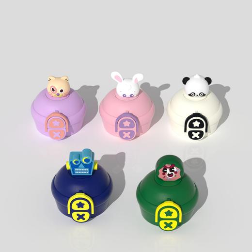 新款双饮儿童保温杯316不锈钢卡通男女生可爱大容量吸管水杯 商品图3