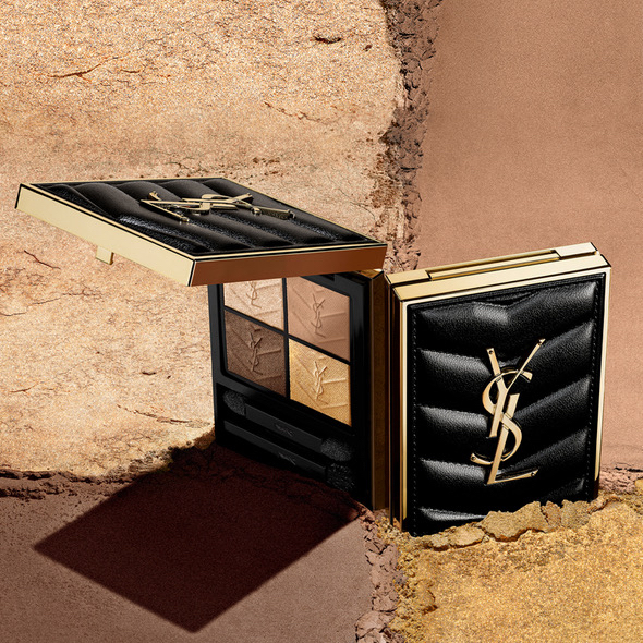 法国 YSL圣罗兰 高定皮革四色眼影